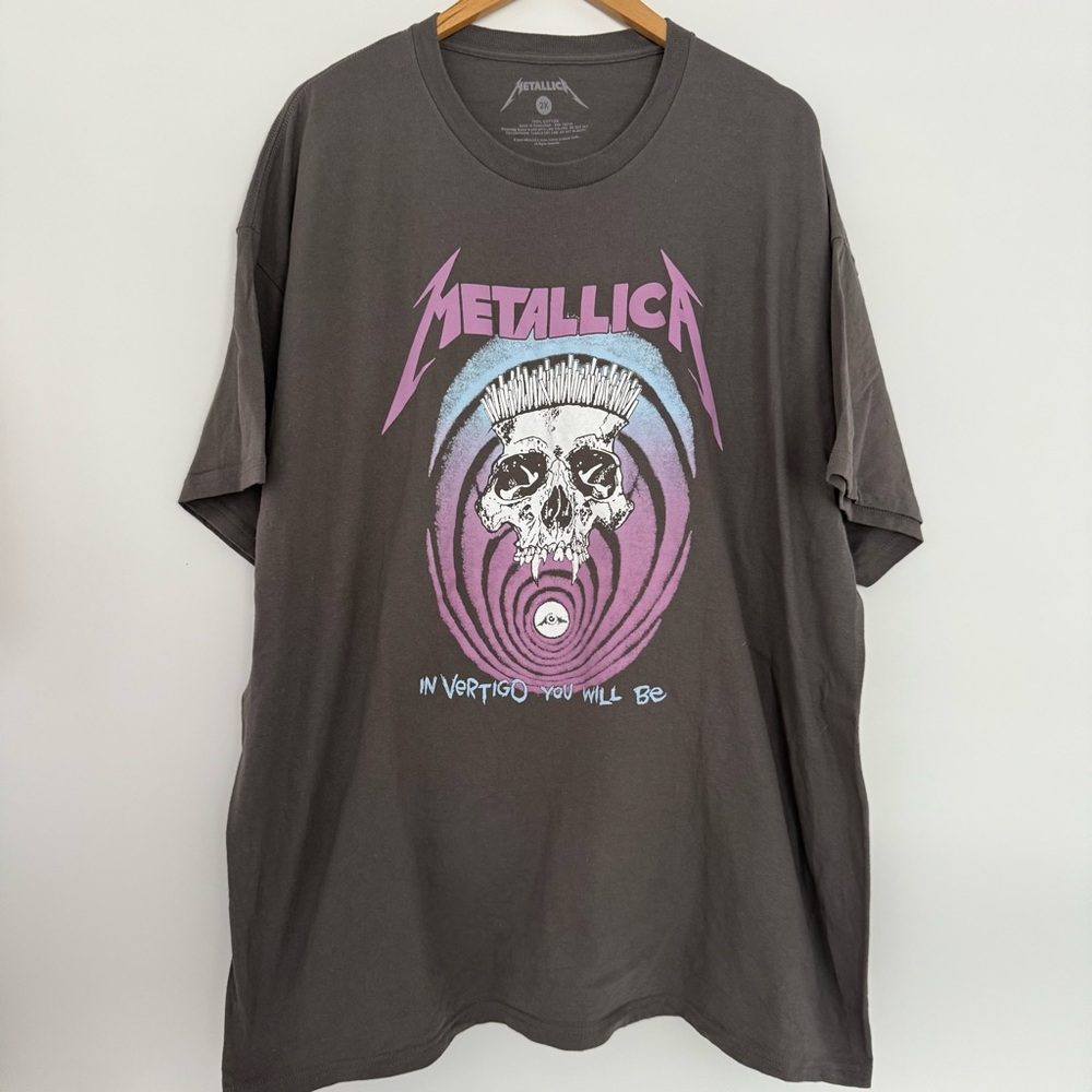 METALLICA IN VERTIGO YOU WILL BE ARTWORK T-SHIRT XXL